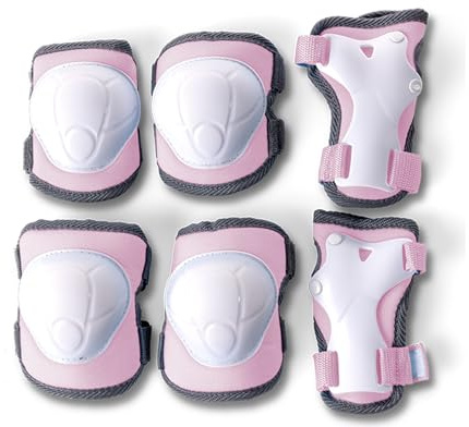 Yvolution Protecciones Codos, Muñecas y Rodillas (Rosa)