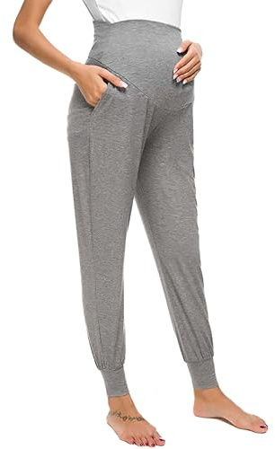 Pantalones de maternidad holgados para embarazadas, pijamas, pantalones de joggy, pantalones largos, pantalones de yoga para mujer