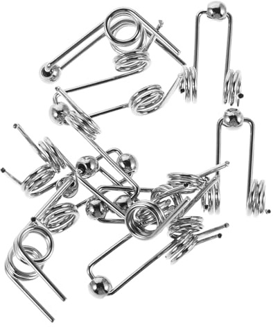VILLFUL Molle di Torsione in Metallo Accessori di Ricambio per Ferro Arricciacapelli 10 Pezzi per Styling Chioma Facile Installazione Uso Quotidiano