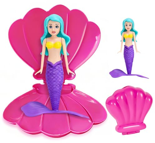 2 Pezzi Giocattolo per Piscina a Forma di Sirena,Sirene da Immersione,Giocattolo Acquatico,Accessori per Piscina,Giocattoli per l'Addestramento Subacqueo dei Bambini
