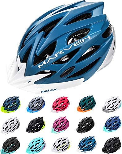 meteor® Marven Fahrradhelm Herren Damen Kinder-Helm MTB rollerhelm mädchen kinderfahrradhelm für Downhill rennradhelm Mountainbike Inliner skaterhelm BMX fahradhelm Scooter Jungen Bike Helmet