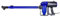 MPM - MOD-34-2in1 Stiel-Staubsauger - mit 7 m langem Kabel - Vertikal und Hand - mit Abnehmbarem Staubbehälter 0,7 L, 3 austauschbaren Bürsten und Wandhalterung - Beutellos - Schwarz und Blau