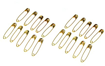 Spilla di Sicurezza, Spille da Balia, Perno di Sicurezza per Abbigliamento Crafting e Fai da Te, per Cucito Artigianale Creazione di Gioielli Uso dell'ufficio e Domestico