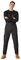 Dickies Hombre, Mono de tirantes Everyday, negro, L
