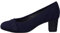 Jana Damen Pumps mit Glitzerdetails Vegan, Blau (Dunkelblau), 40 EU