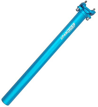UPANBIKE Bike reggisella in Lega di Alluminio φ25.4 27.2 28.6 30.9 31.6 mm * 400 mm Extender Lunghezza reggisella per Mountain Bike(Blu,31.6mm)