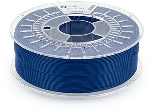 extrudr® PLA NX2 MATT ø1.75mm (1kg) 'BLUE STEEL / DUNKEL BLAU MATT' - 3D Drucker Filament - Made in Austria