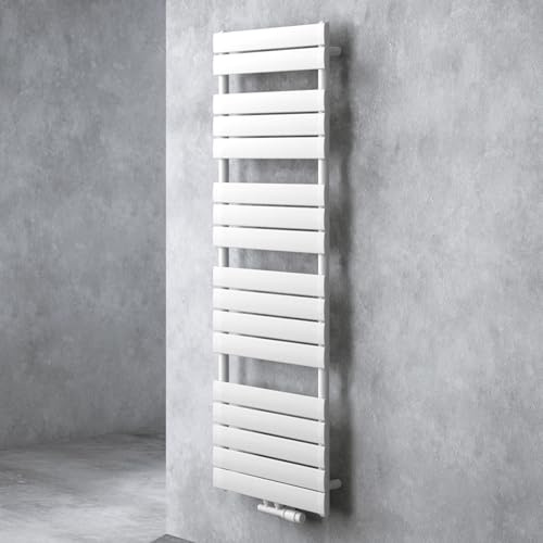 doporro Badheizkörper Heizkörper Bad Design Badheizung Flachheizkörper 160x60cm Weiß Paneelheizkörper Einlagig Horizontal 2in1 Mittelanschluss oder Seitenanschluss FH