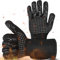 VEOIRXU Guantes Barbacoa Cocina Resistente al Calor, Guantes Horno Cocina - Accesorios Barbacoa – Guantes para Horno Resistentes al Calor hasta 800℃ Parrilla, Horno, Chimenea