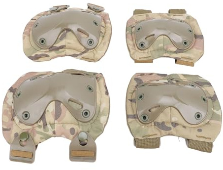 Marhynchus Juego de 4 Rodilleras de Espuma, Acolchado de Alta Densidad, Ajuste Seguro, Ideal para Construcción, Jardinería