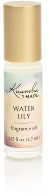 Kuumba Made Water Lily Fragrance Oil, Long-Lasting Small-Batch Perfume Roller, Vegan, Alcohol-Free, .125 Fl Oz