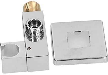 Aladeno Soporte para cabezal de brazo de ducha de mano Soporte para rociador de ducha de latón montado en la pared Varilla de ducha de mano Soporte para rociador de manguera