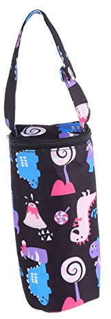 Toyvian 1 Pz Borsa Termica Freddo Portabiberon Scaldabiberon Piccolo Scaldabiberon Da Viaggio Per Borsa Per Biberon Astuccio Per Biberon Tessuto Oxford 300d Dark