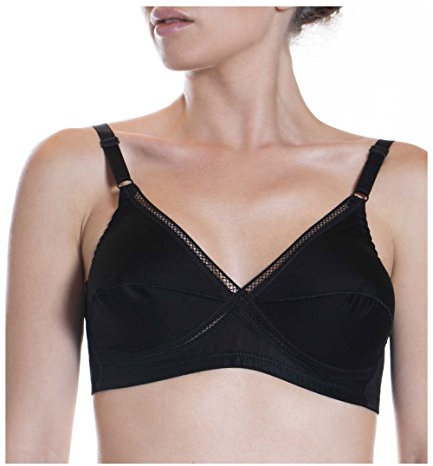 Lepel - Reggiseno Rita Coppa B, Nero, 6
