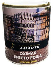 OXIMAR EFECTO FORJA MICACEO LISO (750ml, NEGRO METAL)