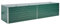 Festnight Hochbeet Metall Hochbeet Balkon Blumenkasten Balkon Garten-Hochbeet Pflanzkasten Balkon Kräuterbeet Pflanzkübel Groß Außen Hochbeet Verzinkter Stahl 320 x 80 x 77 cm Grün