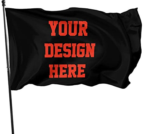 Personalisierte Flagge 3x5 ft Drucken Sie Ihr eigenes Logo Image Design Text Customized Outdoor Personalisierte Gartenflagge Personalisierte Flaggen Home Wanddekoration UV-beständig