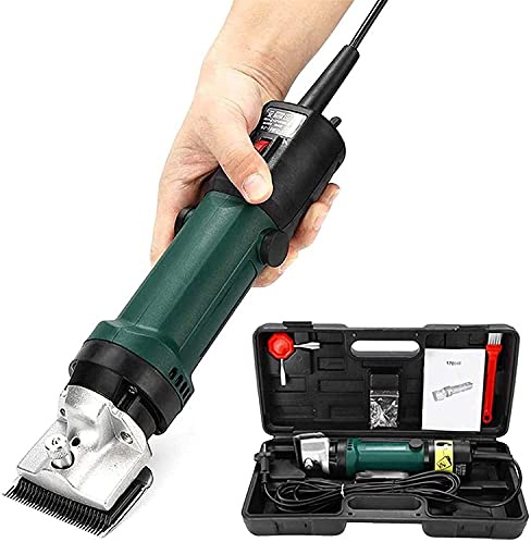 Cesoie per Pecore 450W Tosatrice Elettrica Professionale per Animali Domestici per Pecore Alpaca Lama e Animali a Pelo Grosso e Grosso 6 Velocità Macchina per Tosare il Bestiame da Fattoria Tagliacap