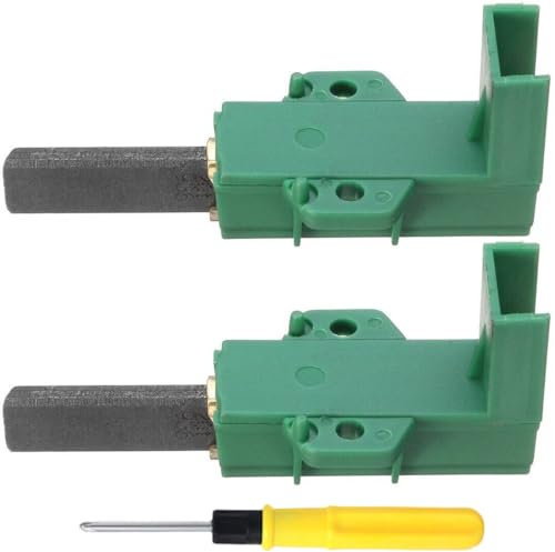 Acmerota 371202407 Motor Carbon Brushes Pair for Beko for Candy for Hoover Washing Machines/Washer Dryers, Carbon Brush Replace L24MF7 371202410 371202402 371202405