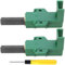 Acmerota 371202407 Motor Carbon Brushes Pair for Beko for Candy for Hoover Washing Machines/Washer Dryers, Carbon Brush Replace L24MF7 371202410 371202402 371202405