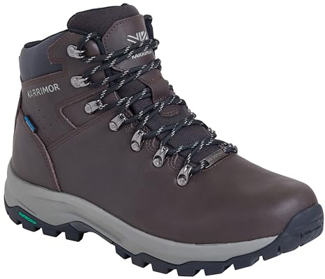 Karrimor Mendip 4 CH waterproof leather walking boot weathertite Brown UK 7