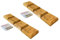Wooden Garden Fence Post Square Finial Caps (Pack of 8)