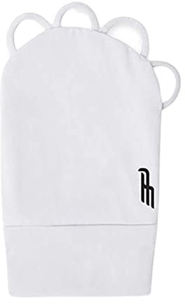 Tdoutop Gant de Golf Demi-Doigt Respirant, Extensible et élastique, Accessoire Compact, Protection des Mains pour Hommes et Femmes, équipement Portable, XL Droit Blanc