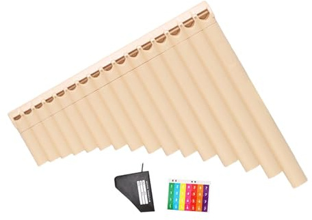 lopituwe Njut av att spela panflöjter med 16 pipor och enkla notklistermärken som hjälper musikstudenter att komma ihåg noter effektivt. Traditionella kinesiska musikinstrument.