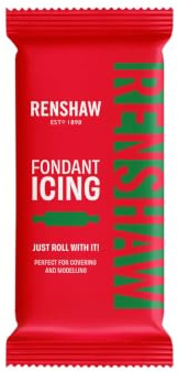 Renshaw Emerald Green Ready to Roll Fondant Icing, 250 g (Pack of 1) | Vibrant Icing for Cakes, Vegetarian & Vegan Friendly, Versatile for Cakes, Available in 20+ Colours, Improved Vanilla Flavour