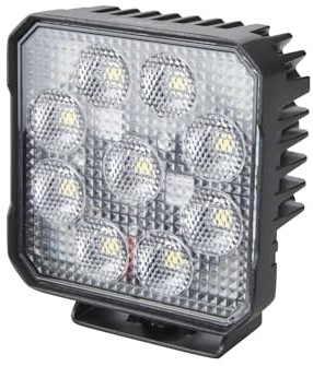 HELLA Valuefit TS3000 LED Arbeitsscheinwerfer 12V - 24V 3000 echte Lumen Nahfeldausleuchtung starke Lichtleistung in kompaktem Design Offroad LED Scheinwerfer für Traktor LKW SUV ATV - 1GA 357 112-002