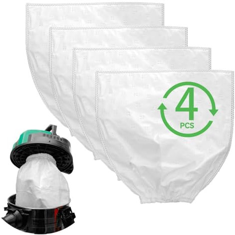 4 Pezzi Filtro Aspirapolvere Per Aspirapolvere A Bidone Lavor,Compatibile Con Serie Vac Cf Gbp Wt Venti Trenta Rudy Gnx Swimmy Filtrazione Ad Alta Efficienza Facile Sostituzione