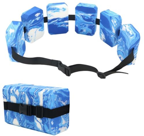 Wasser Aerobics Gürtel, Schwimmtrainingsgürtel, Eva Auftriebsrückschwimmer Sicherheitsgürtel, Eva Leichter Verstellbarer Schwimmgürtel Schwimmtrainingshilfe Schwimmkissen Swim Belt