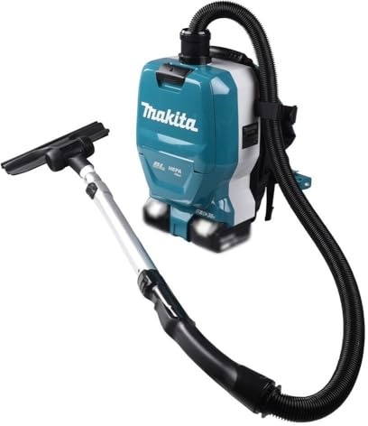 Makita DVC261Z Rucksackstaubsauger Bl 18 V x 2 Lxt mit Selector/ohne Akku und Ladegerät, Bunt