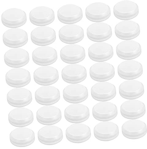 Gatuida 50pcs Dustproof Cover for Iron Bucket Sealing Caps Oil Drum Seal Caps for Drum Lids Use in Garage