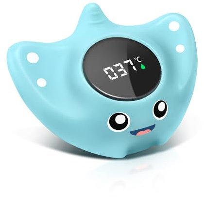 BabyElf Thermomètre de bain numérique pour bébé - Thermomètre de bain pour enfants - Jouet flottant