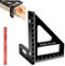 Carpenters 3D Combination Set Square, 90/45 Degree Cutting Measuring Layout Scriber Aluminum Alloy Carpentry Ruler Wood Working Tools And Equipment For Carpenters & Engineer