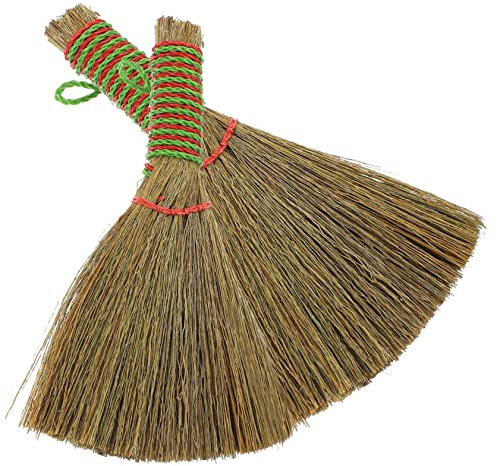 NIYANGLE Kleiner Tischbesen 2 Stück Manuell Kurzer Griff Staubbesen Schonendes Material Für Schreibtisch Büro Haushalt Desktop Reinigung