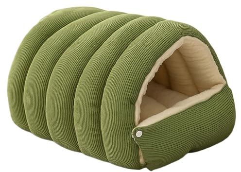 Casa Cueva para Gatos, Lavable para Mascotas, Camas para Gatitos de Interior, para Gatitos pequeños, medianos y Grandes, Cachorros, Interiores, Sala de Estar, jardín, Patio