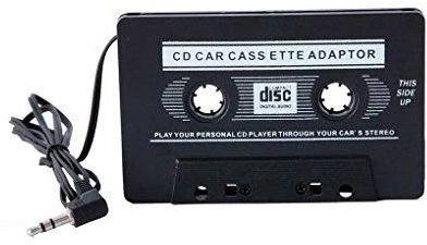 NeaxgeandX Adattatore per cassette da auto, lettore CD e MP3, 3,5 mm, da AUX a nastro per auto, accessorio automobilistico