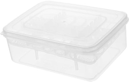 CIYODO Reptilien-brutkasten Mit Fächern Für Eier Kunststoff-inkubator Für Reptilienbrut Leicht Zu Reinigen Und Handhaben