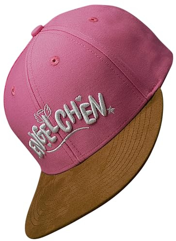 Bexxwell Cappellino Snapback per bambini (Junior, Kids, ragazze, vestibilità ottimale, berretto, unisex), Colore: rosa., Taglia unica