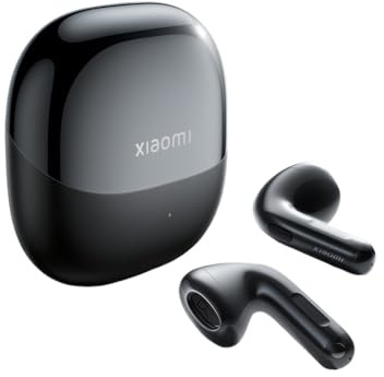 XIAOMI Buds 6, Écouteurs sans Fil, réduction du Bruit 3 micros, Blanc | Harman AudioEFX, triple aimant, son personnalisable dans l’application, Apple Find My et Google Find Hub
