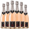 L'Oiseau Rare Crémant de Loire Brut Vin Rose Effervescent AOP 75 cl - Lot de 6