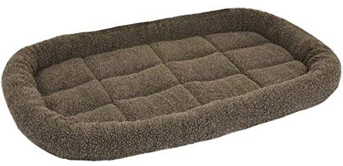 Flamingo 517791 Kissen Sherpa Rechteckig Braun 100x63x8 cm