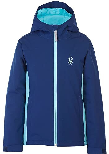 Spyder Girl's Adore Ski Jacket, Navy, 140 UK