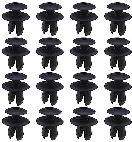VGOL 50pcs Clips de Garniture Panneau de Garniture Remplacement 70186729901 701867299 Compatible avec VW T4 T5 Pinces de Garniture de Voiture Clips de Panneau de Porte, Noir