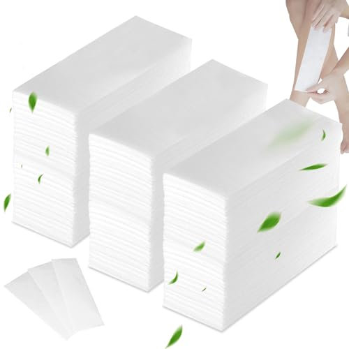 1000 Stück Vliesstreifen Für Warmwachs, Wachsstreifen Haarentfernung, Zuckerpaste Wachsstreifen, Vlies Wachsstreifen, Augenbrauen Wachsstreifen Bikini Wachsstreifen Wachs Haarentfernung Mädchen Körper