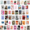 KedidO 50 Postkarten, Kartenset mit Freundschaft, Liebe, Humor und Ermutigung, mit kreativen Mustern und Fotos, ein Gute-Laune-Geschenk für Freunde, Klassenkameraden und Kollegen(in rosa)
