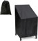Funda para Silla de Jardín, Funda Protectora contra el Polvo de Tela Oxford 210D, Funda para Silla apilable, sillas de balcón, para Silla apilable, 65 x 65 x 120 cm