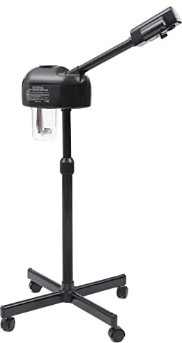 MINRS 750W Gesichtsdampfer Vapozon Bedampfer Kosmetik mit Ozon, Kosmetik Dampfgerät mit Timer und Heißer, Gesichtssauna Verdampfer mit LCD-Bedienfeld für Salon und Zuhause